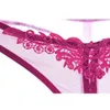 Briefes transparent la culotte de femmes transparente en dentelle féminine sous-vêtements ouvert sexy lingerie culte érotique chaude g-string mignon arc