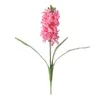 Flores decorativas Marca Doble de alta calidad Hyacinth de alta calidad Decoración de bodas de jardín de casas falsas para