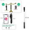 Selfie Monopods 2024 New High quality K06 Selfie Stick 360 Rotation Foldable Tripod Phone Holder Monopod With mirror For Smartphone Y240418