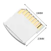 Karty 2023 Hot Portable Mini Short SDHC TF Adapter karty SD 64G TF Diftowa pamięć adaptera do karty MacBook Memory Adapter