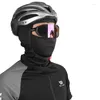 Bandanas 1 stcs Lycra motorfiets vol gezicht masker mannen vrouwen wargame fietsen ski snowboard windkap winter warme nek zwarte fiets buiten sport