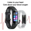 AMOLED SMART Watch Smartwatch Band Women Heart Rate Blood Waterproof Connected Smart Armband Sport Fitness Tracker 240419