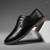 Casual Shoes Zapatos De Hombre Oxford Genuine Leather 2024 Dress Male Flats Loafers Black Men Formal Wedding