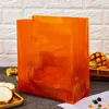 Storage Bags Frosted Thickened Tote Bag Disposable Takeaway Packaging Food Plastic Baking Cake Bakery Dessert 10/20/50pcs Wholesale