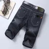 Shorts Jeans Designer Men's Jeans Purple Jeans Mens Womens Pants Purple Brand Jeans Summer High Street Purple Retro Straight Regular Jeans Denim Washed Old Jean