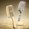 Fluffy Wide Teeth Air Cushion Combs Scalp Massage Hair Brush Hollow Combs Women Girls Styling Wet and Dry Use for Hair Care 240407