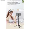 Selfie Monopods 1300mm Selfie Stick med TripoD Remote Control Phone Stand Holder Foldbar Portable för mobiltelefon Smarttelefon Ny Y240418