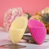 Nouveau 2024 Natural Exfoliant Face Lavage Nettoyage Nettoyage Flutter Sponge De profondeur To Black Bandband Cosmetic Sponges Tool