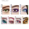 Mascara 7 Colors Set Colorful Mascara Eyeliner Waterproof Charming Long Lasting Eyelashes Enhance Eyes Makeup Maquiagem Charming Shine L410