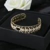 Men Woman Opening Bangle 2023 Latest Chanells gold Bracelets Jewelry Women Classics C logo cuff Luxury Designer 634