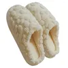 Slippels Home Fuzzy Slipper Unisex Cartoon Fleece Slaapkamer Anti-Skid Soft Soled Cotton Shoes Comfy Outdoor Couple