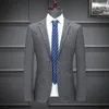 Campioni da uomo Giacca di alta qualità in lana miscele Blazer casual uomini top maschio color solido business cappotti e giacche 4xl