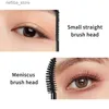 Mascara Carslan Dual Head 3D Mascara Curling Volume Up Down Lashes Tjocka förlängande ögonfransar Vattentäta långklädda mascara-smink L410