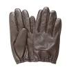 100% Male Sheepskin Leather Gloves Men's Driving Gloves Thin Breathable Touch Screen Mittens