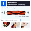 For Xiaomi Mijia 1TMi Robot Vacuum Mop 2 Pro AccessoriesHepa Filter Main Side Brush Clothes STYTJ02ZHM Spare Parts 240418