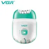 Original VGR Rechargeable Women Epilator Electric Female Epilator For Face Hair Removal Machine Facial Legs Depilatory Body 240418