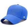 Kapelusze na zewnątrz LL Baseball Joga Visors Ball Caps Płótno Mała Otwór Rekruszy oddychający moda czapka słoneczna do sportowego paska czapki 30 Drop de Ot9wr