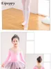 Stage Wear Autumn And Winter Children's Dance Clothes Girls' Gray Practice Suit Chinese Body Grading Ballet