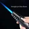 Jobon Cigar Lighter Mini Ignition Gun Without Gas Lighters Smoking Gadgets Butane Torch Lighter Kitchen Lighter Very Cool Gift for Men