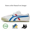 Onitsukas Tigers Mexico 66 Trainers Designer Casual Shoes Luxury Womens Mens Platform Vintage White Pure Silver 【code ：L】 Loafers Runner Slip-On