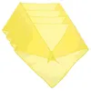 Abbigliamento per cani 4 pezzi per pezzetto per pezzetto Bandanas Bandette di colore Solido Decorazione regolabile Triangolo in poliestere