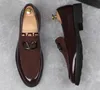 Uomini d'affari scarpe da brogue formali brogue s casual in pelle pavimentazione piatti marchi designer feste di nozze