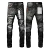 Designer Jeans Mens Purple Brand Jean Fashion Disted Ripped Denim Cargo True Religions Jeans Skinny Trend Brand Slim Fit Rock Revival Man Black Pants Xin12