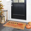 Carpets Happy Thanksgiving Funny Cute Doormat Door Mat Welcome Friends Home Drop Items