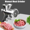 Manuale portatile carne macinacapelli cucina per cucina robot da cucina per alimenti in acciaio inossidabile salsiccia di salsicio vegetale y240407