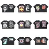 مصمم قميص Hellstar T -Shirt رجال نساء قميص غير رسمي ملابس شارع غرافيتي غرافيتي ملابس المحملات
