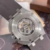 Designer Watch Luxury Automatic Mechanical Watches Box Certificat Airbnb Series Titanium Metal Mens 26400io Movement Wristwatch