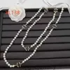 Luksusowy moda Perl Naszyjnik projektant biżuterii Diamond 18 -krotny złote litery wisiorki naszyjniki dla kobiet prezent biżuterii