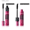 Mascara 10pcs liquido nero liquido 4d in fibra di seta mascara rimasto impermeabile maquiagem allunga l'estensione delle ciglia per ciglia a curling a spessore lungo