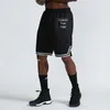 Short masculin Men de basket personnalisé Style de basket-ball Ribbon Poches de cuisse de cuisse plus taille en vrac High Running plage