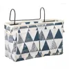 Sacs de rangement 2xbedside Organisateur pour les lunettes Triangle Bleu