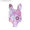 MAINTREMENT ONE-PIECES BÉBÉ GILLE sans bretelles et manches Babinet Girl avec des vêtements de plage Q240418