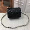 Beroemde merk Mini Tote Bag 1115 Designer Tas Real Leather Varnish Goud/Silver Chains Messenger Bag Hobo Bower Crossbody Flap Dames Purse Hobo Bag Wallet X40