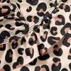 Endelar Baby Girl Leopard Print Pleated Decorative Swimsuit i ett stycke Lämpligt för mjuk och bekväm sommar Q240418