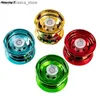 YOYO 1 lega Yoyo Yoyo Sleep Gyroscopio Metal Yoyo giocattolo con guaina e corda colorata per giocattoli per bambini Q240418