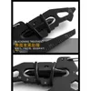 Multifunktional Carabiner EDC Keychain Gear Outdoor -Werkzeuge Camping Wanderwanderung Edelstahlschlüsselöffner