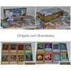 카드 게임 yuh 100 조각 세트 박스 홀로그램 yu gi oh 게임 컬렉션 어린이 소년 어린이 장난감 220921 드롭 배달 dhgkz