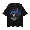 2024 Summer Luxury Men's Designer T Shirt Trapstar Tops Black Panther Letter Print Graphic Tee Loose Casual Streetwear Clothes 100% Cotton T shirts Oversized S-XL