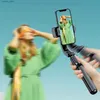 Селфи -монопод стабилизатор каркаса с селфи -палкой для iPhonePortable Hearheld Gimble с удаленным штативом Y240418