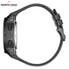 North Edge Mars3 Sports Digital Watch Шамометр углеродное волокно Светло. Сильные часы водонепроницаемые 50 млн интеллектуальные мужские спортивные часы