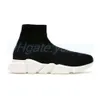 Woman Shoe Designer Sock Shoes Luxury Sneakers Man Slide Black White Sandal Grey Beige Speed Sports Platform Slipper Dust Bag with Box