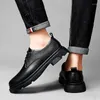 Casual Shoes Stylish Men Genuine Leather Classic Man Oxford 2024 Wedding Dress Footwear Elegantes Formal Sneakers