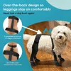 Hondenkleding slip-resistente schoenen Waterdichte Suspender Laarzen voor Winter Sneeuw Wandelen Anti-Slip Fall Rain Maten
