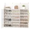 1P Shoe Storage Boxes Drawer Type Front Opening Shoe Rack Organizer Shoes Container Womens Sneakers 240416