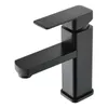 Bathroom Sink Faucets Black Washbasin And Cold Faucet Basin On The Platform Raised Single Hole In Toilet