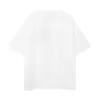 ブラックレタープリントメンズデザイナーTシャツトラップスターブラックホワイトTシャツTシャツグラフィックティールースカジュアルトップ女性男性服100％コットンTシャツ特大S-XL